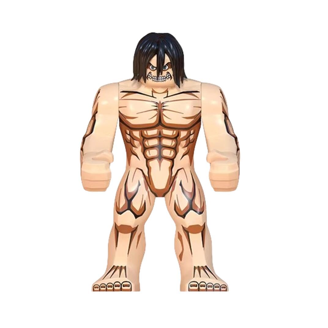 Amazon.co.jp: 対応 進撃の巨人 積み木 ブロック フィギュア 4.5cm 一