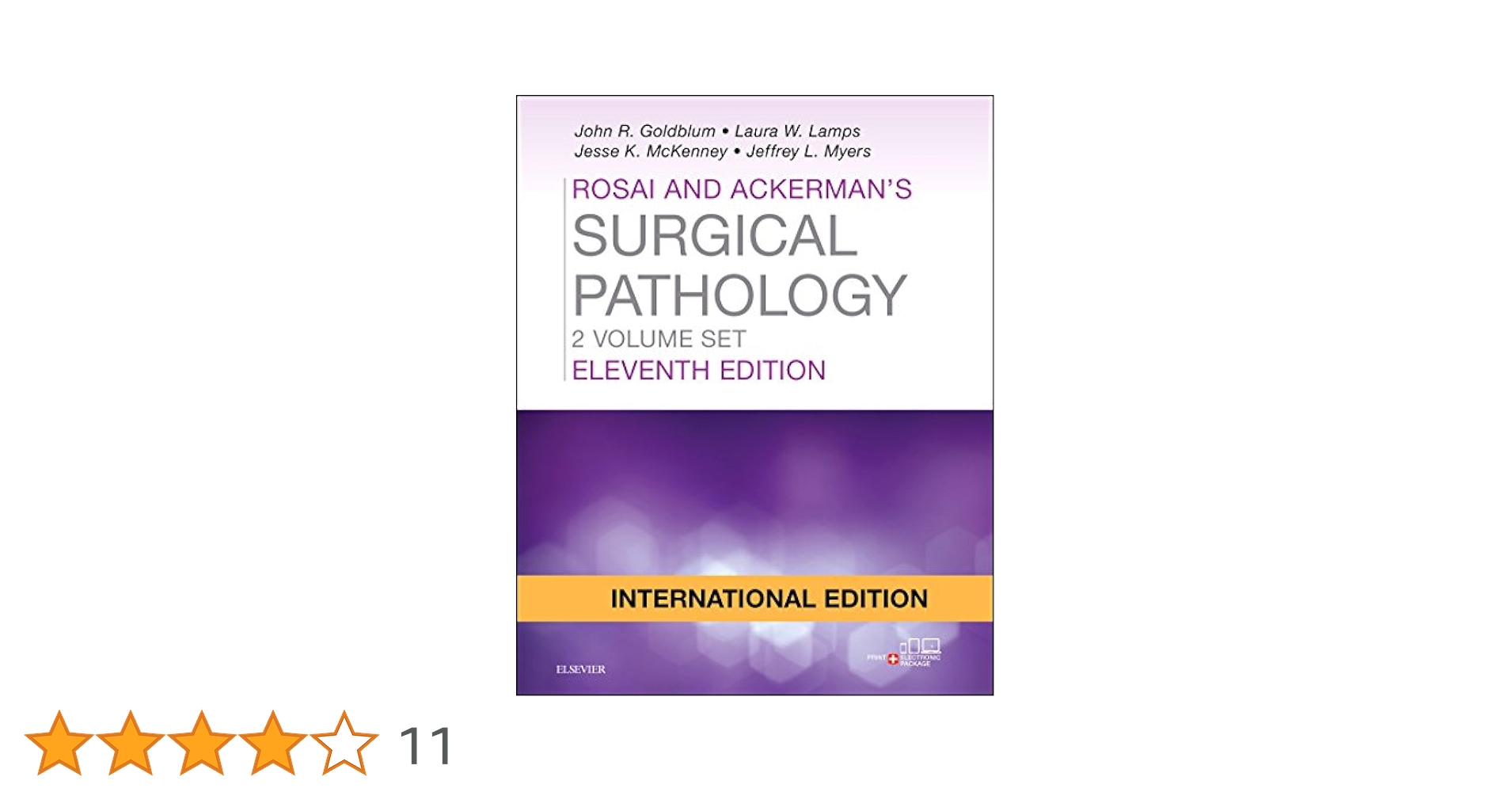 【未開封2冊セット】SURGICAL PATHOLOGY vol.1&vol.2 Rosai & Ackerman's Surgical Pathology 2 Volume Set: First