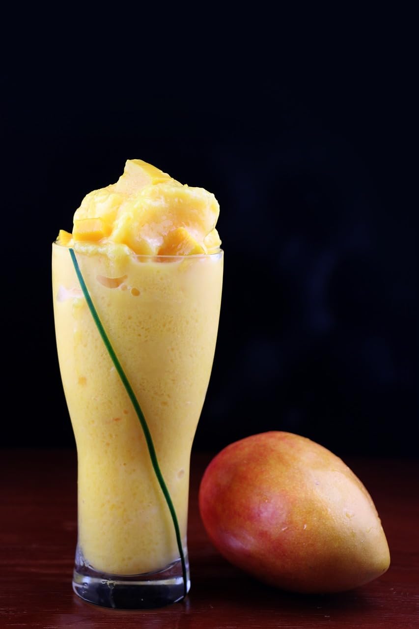 Ponthier Bio Fruchtpüree Mango - 4x 1kg - Püree aus indischen Mangos, frei von Farb- und Konservierungsstoffen, für Mango Bowls, Smoothies, Eis, Dessert, Porridge