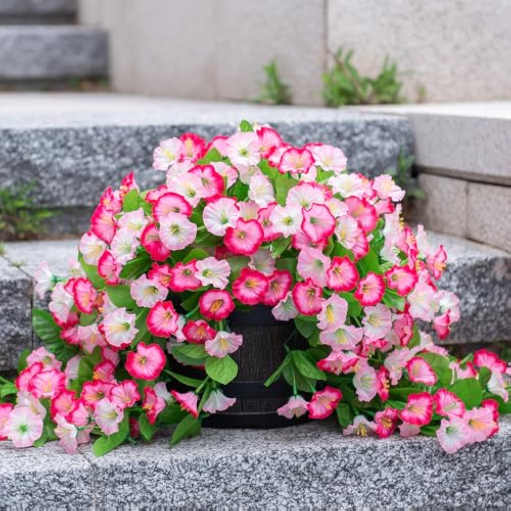 Artificial Hanging Flowers Plants for Outdoor Decoration
