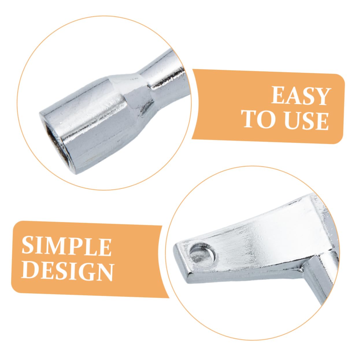 DECHOUS Drum Key Drum Tuning Accessory Drums Tool Snare Drum Accessories Keys Drum Wrenches Key Instrument Parts Drum Tuner Universal Drum Tuning Key Aluminum Alloy Silver