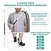 6 Pieces Knee and Hip Replacement Kit After Surgery, with Leg Lifter, 32 inch Rotating Reacher Grabber,Sock Aid, Shoehorn&Dressing Stick,Back Scratcher,Bath Loofah, Hip Kit for Surgery Recovery