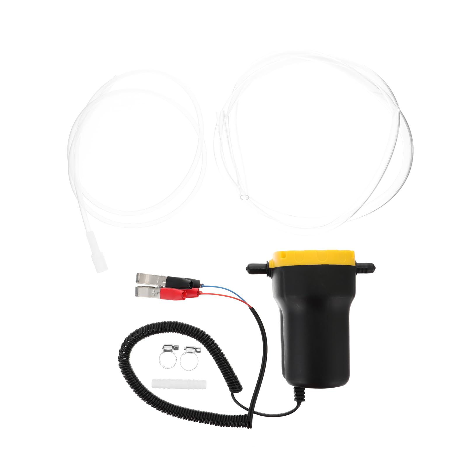GALPADA Pompa Elettrica Autoadescante per Olio 12v 60w in Rame Nero