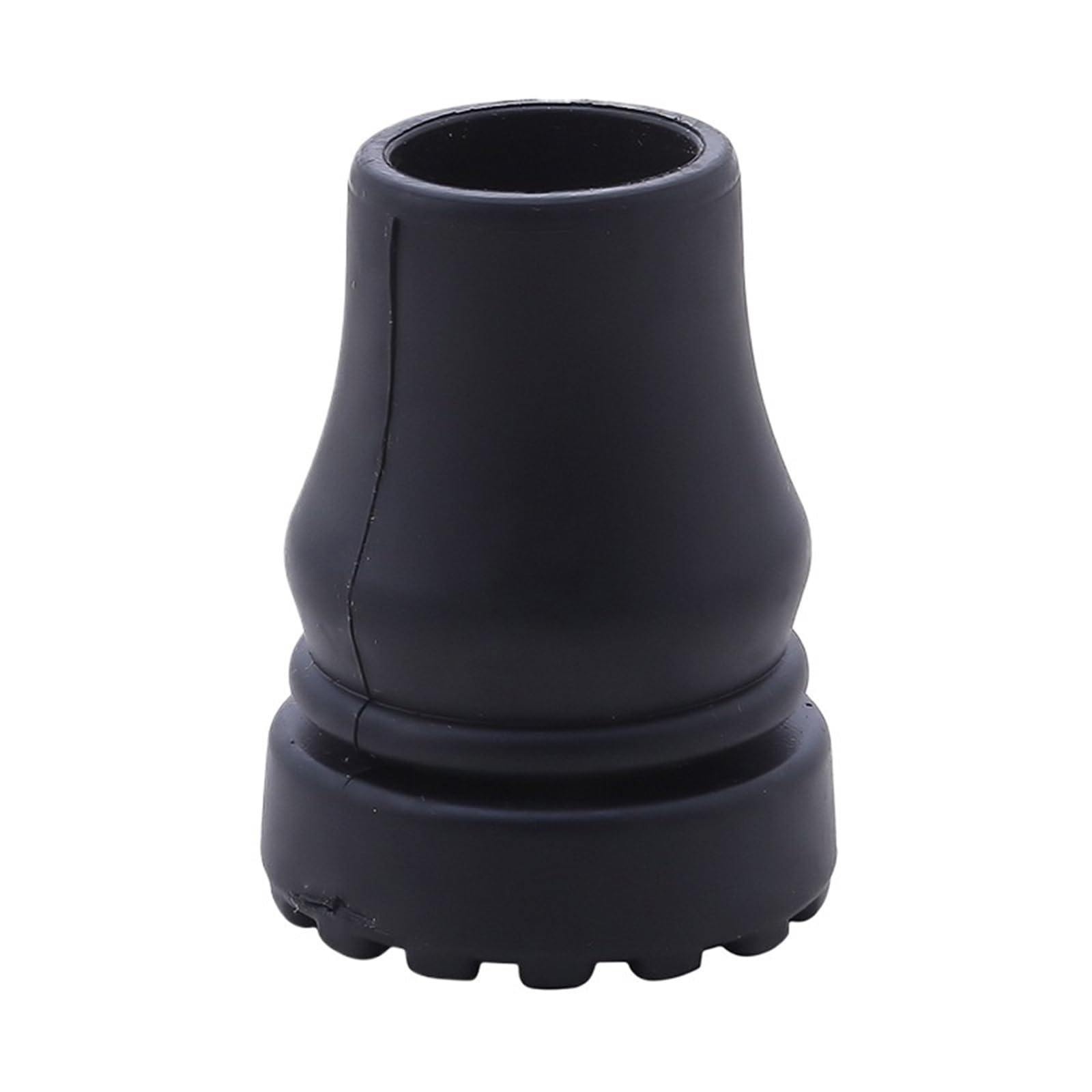 Fermastampella 12 pezzi antiscivolo for bastoni da passeggio, stampelle, canne, cuscinetti inferiori, protezione for arrampicata, escursionismo, trekking, punta Per Stampelle(19mm)