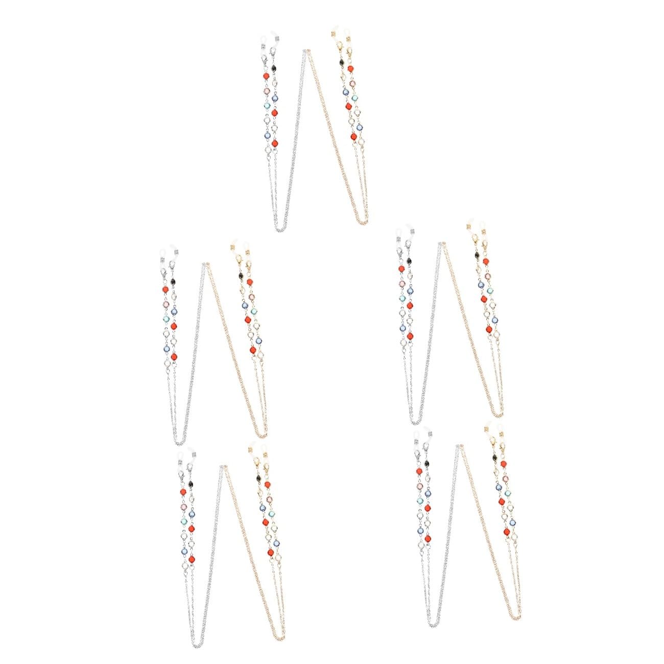BESPORTBLE Cadena De Gafas Accesorios Cadena Para Colgar Gafas En El Cuello Correa Gafas Correa Para Gafas Soporte Para Collar De Gafas Para Mujer Cadena De Anteojos Metal