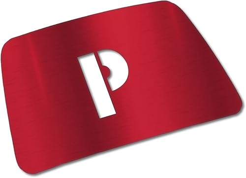 Miniatura 10 de Xotic Tech - Pomo de palanca de cambios P para botón de estacionamiento compatible con BMW serie 1 2 3 4 5 7 X3 X5 X6 (rojo, estilo B)