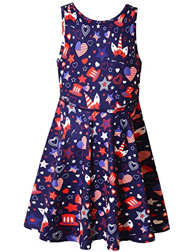 Girls Sleeveless Dresses Unicorn Outfits Clothes for Kids2