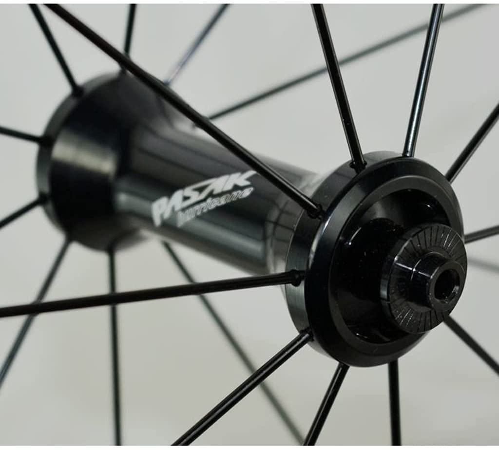 Ruote per Bicicletta da Strada 700C C/V con Freni, Set di Ruote in Lega di Alluminio, sgancio rapido, Cerchi a Doppia Parete in Lega Leggera per 7-12 velocità.