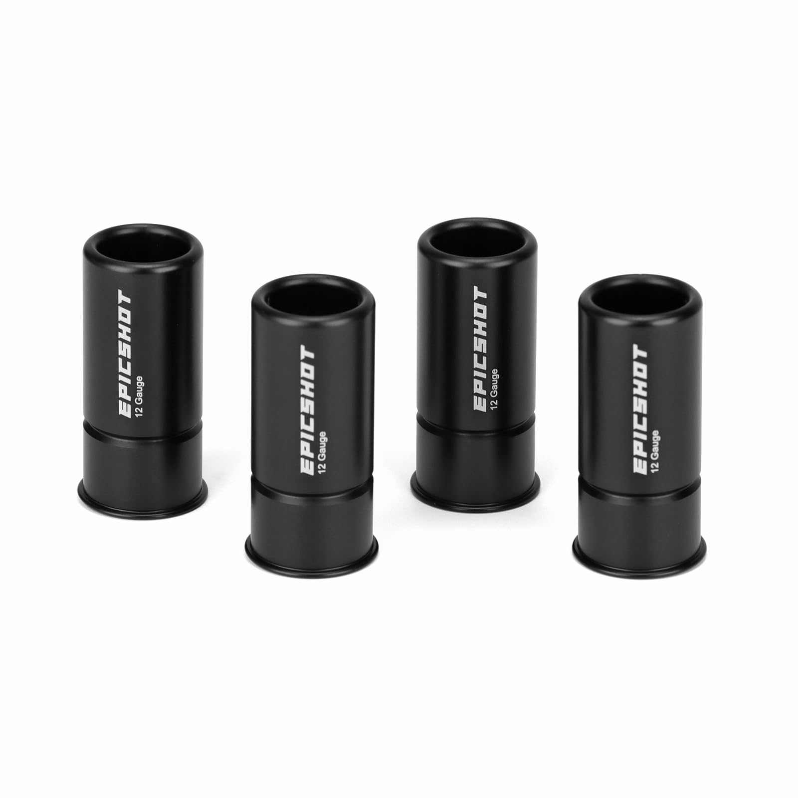 Epicshot Premium Training Metal Snap Caps Black Dry Fire Training Dummy Rounds Practice Safe Loading Firing (12 Gauge 4pk)-image-28