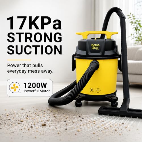 Inalsa Store Inalsa WD 10 Wet and Dry Vacuum Cleaner - Image 3