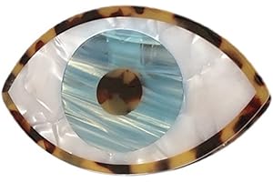 Big Blue Evil Eye Hair Claw Clip for Enhanced Allure