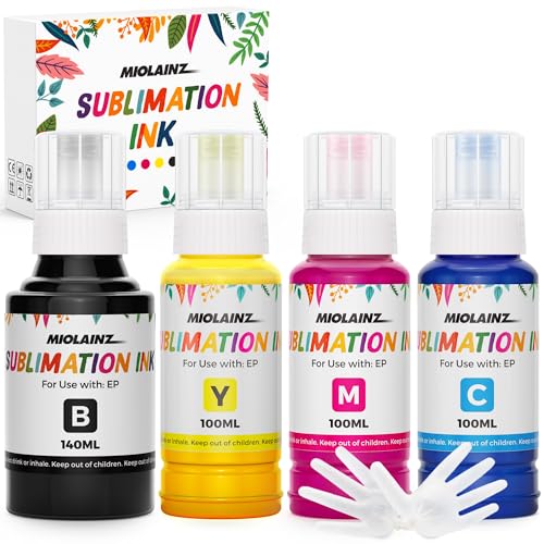 Sublimation Ink 440ML Bottles Refill for ET-2800 ET-2720 ET-2760...