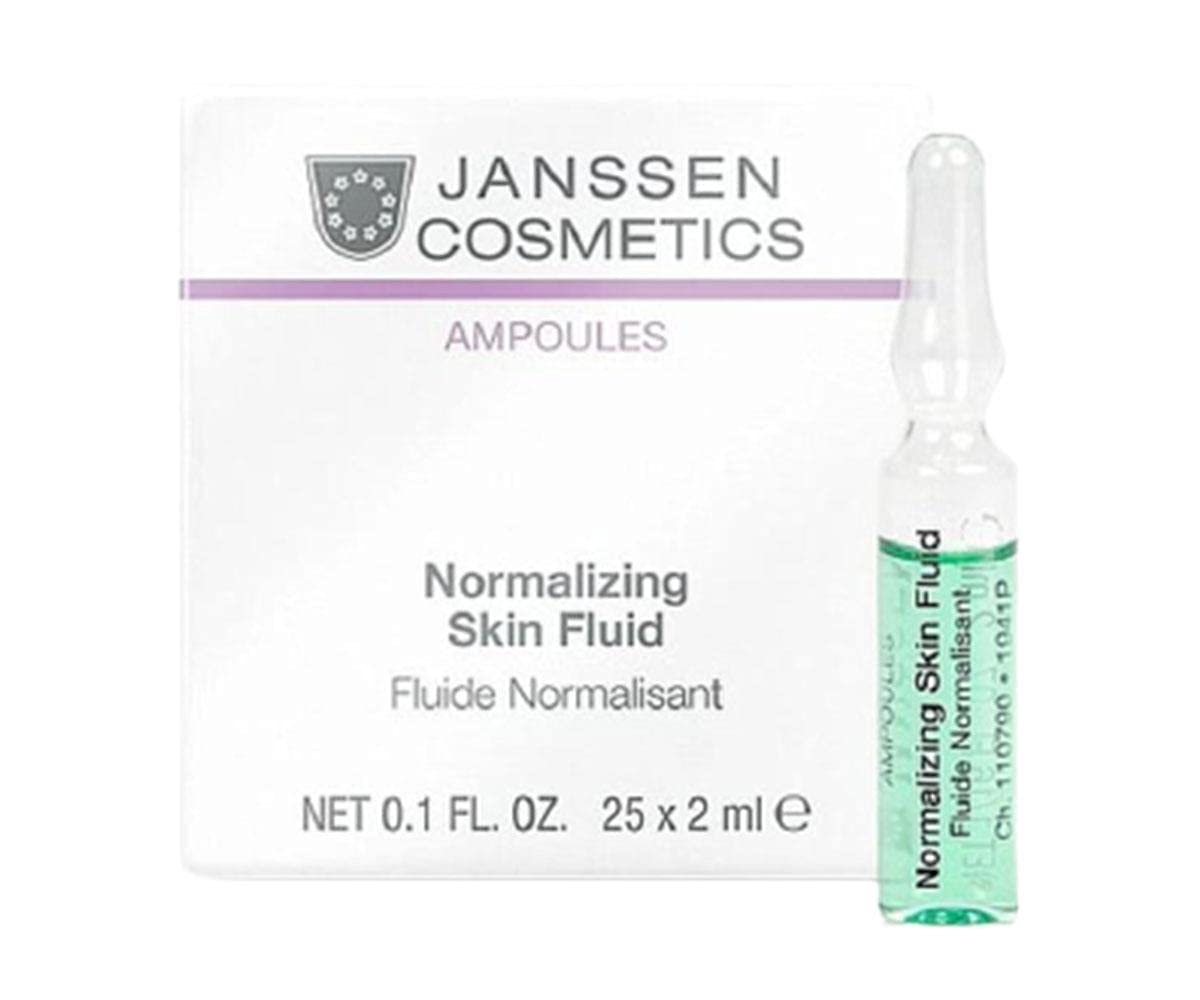 Janssen Cosmetics Ampoules Normalizing Fluid 25 Bottles x 2ml 1941P