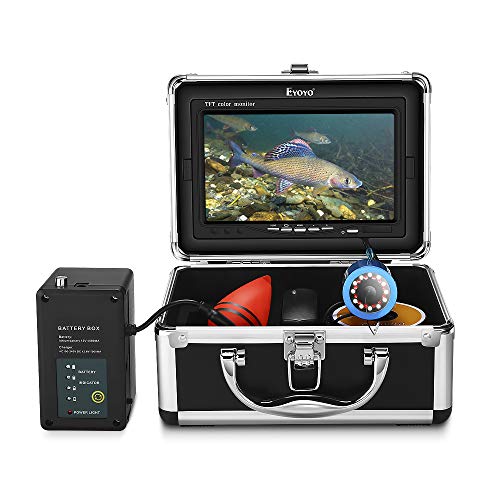 Eyoyo Underwater Fishing Camera Video Fish Finder 7 Inch LCD Monitor 1000 TVL