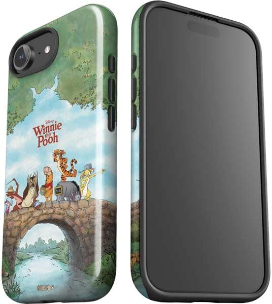 Skinit Impact Phone Case Compatible with iPhone 16e - Officially Licensed Disney Winnie The Pooh All Characters Design
