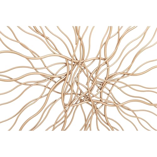 Image of Artemade Iron Decorative Wire Mesh Wall Hanging Art Sculpture - Modern Wall Mounted Home Decor for Living Room & Bedroom | Metal Wall Art Panel (50 x 50 cm, Pack of 1)