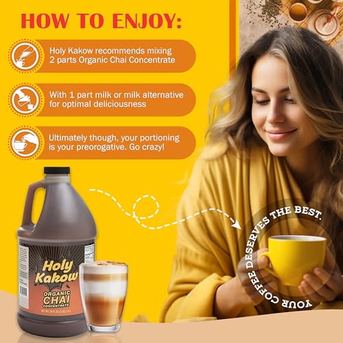 Concentrado Orgánico de Chai 64 oz miniatura 4
