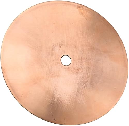 Miniatura 3 de Disco de cobre de 5.906in de diámetro de disco de cobre pulido de 0.500in de diámetro de disco de pulido de piedras preciosas de disco de pulido