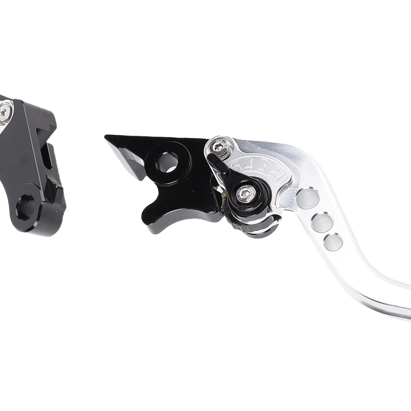 Leva Frizione Freno Motociclistica, Lega di Alluminio Universale per GB350S CB350 Rs, Leva della Frizione del Freno Facile Installare la Sostituzione della Leva a Mano Moto (SILVER)