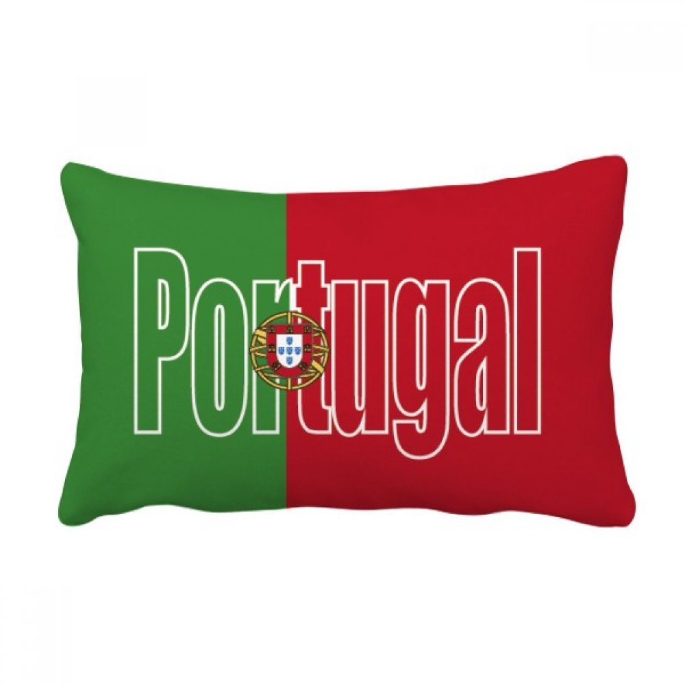 Coussin Portugal drapeau oreiller lombaire pour décoration de canapé et salon