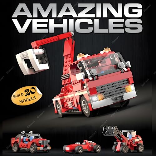 Image of Swift Architect 20-in-1 STEM Building Blocks Set - 278+ PCS Educational Construction Kit for Kids | Multi-Model Racing Car, Bike, Jeep, SUV Builder Toy | Creative DIY Engineering Blocks
