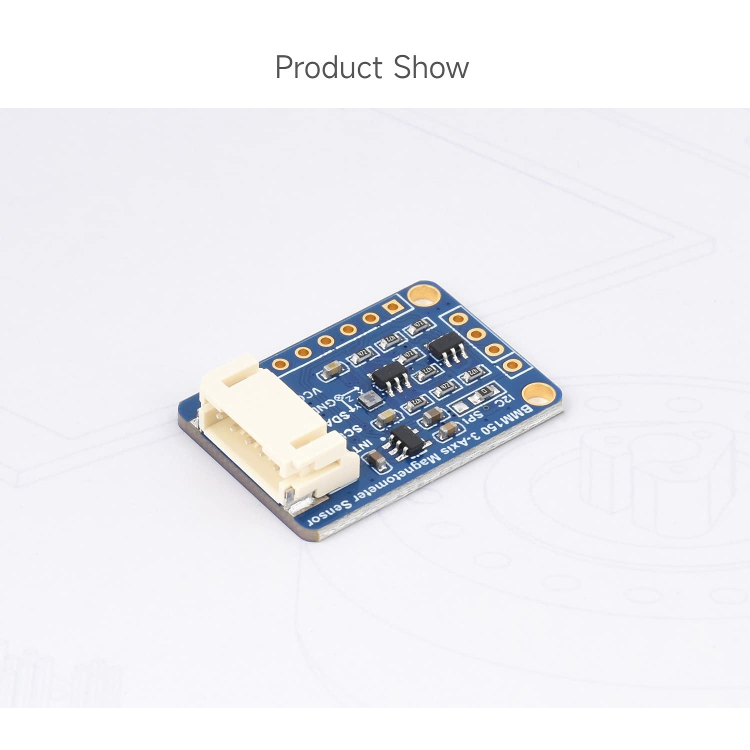 Waveshare BMP390 High-Precision Barometric Pressure Sensor, Barometric Pressure/Altitude/Temperature Measuring, Low-Power Consumption, for Altitude Tracking, for Raspberry Pi/Pico / ESP32