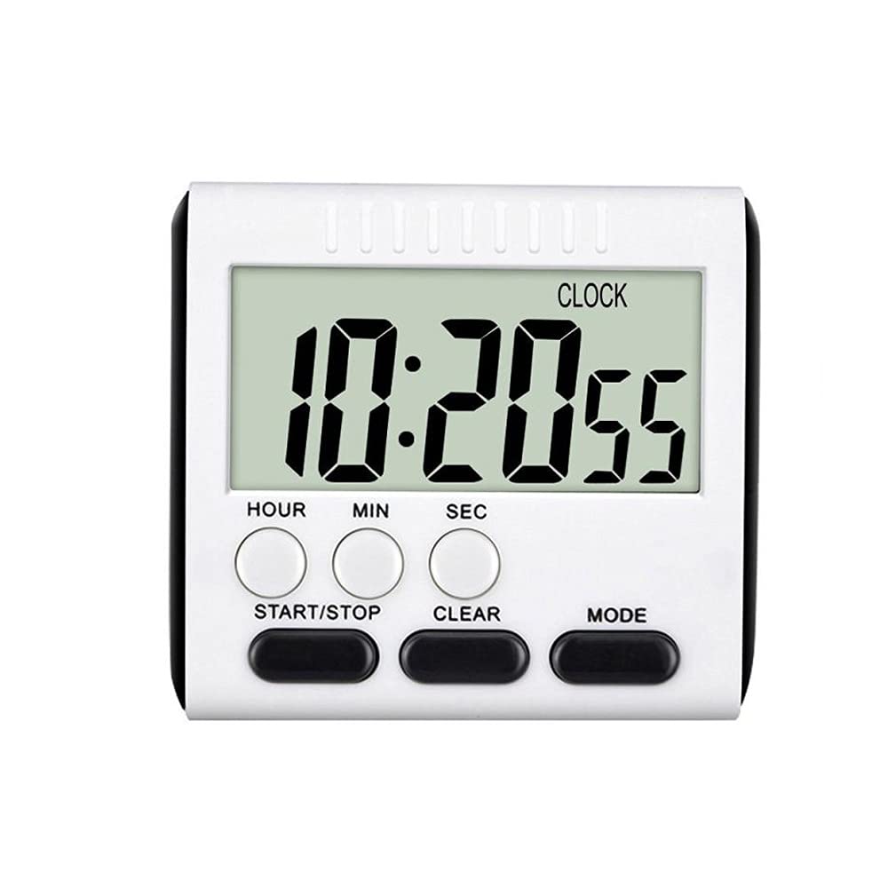 minutnik, Magnetic Wall Large Digital LCD Kitchen Egg Cooking School Count Down Up Shower Study Sports Kit Alarm Clock