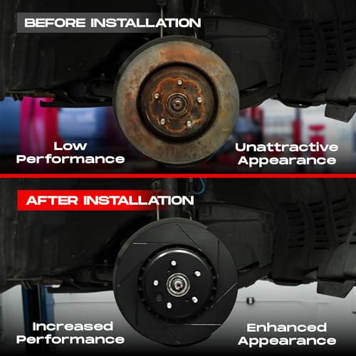 Image of R1 Concepts Front Brake Kit Fits 2013-2016 Mercedes-Benz GL350