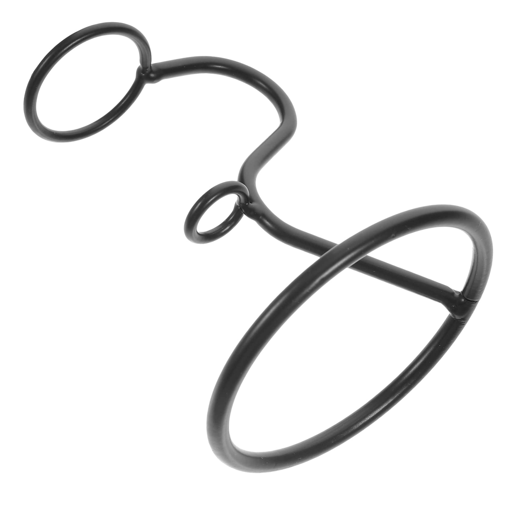 PRETYZOOM Iron Ice Cream Cone Holder Stand Elegant Display Rack for Ice Cream Popcorn Sushi Snacks for Parties Restaurants Events Easy to Clean Safe Polished Design