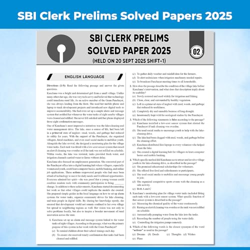 Image of PW 24 SBI Clerk Prelims & Mains Previous Year Solved Papers (Till Nov 2025) with 15 Online CBT Tests For 2026 Exam | 3500 PYQ Questions | Fully Solved