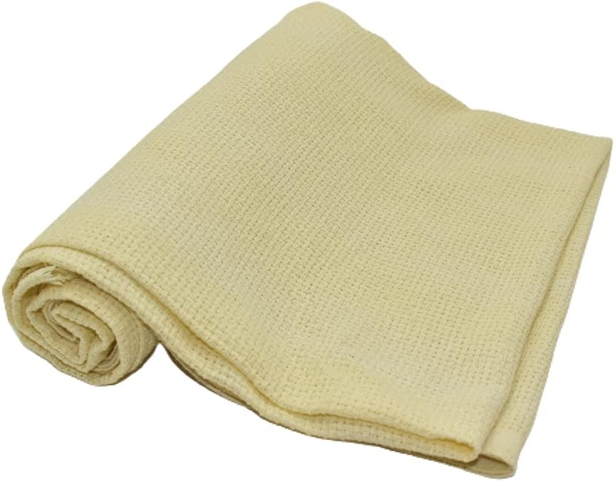 HUNNY-BUNCH Premium Matty Fabric Used for - Cross Stitching - Embroidery Work - Household Articles Like Cushion Covers, Sofa Covers Etc (Width : 36 Inch - Pack of 2 Meters) Lemon Yellow