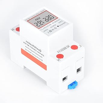 Power Meter, Intelligent Energy Meter Accurate Single Phase for Measuring Electrical Energy