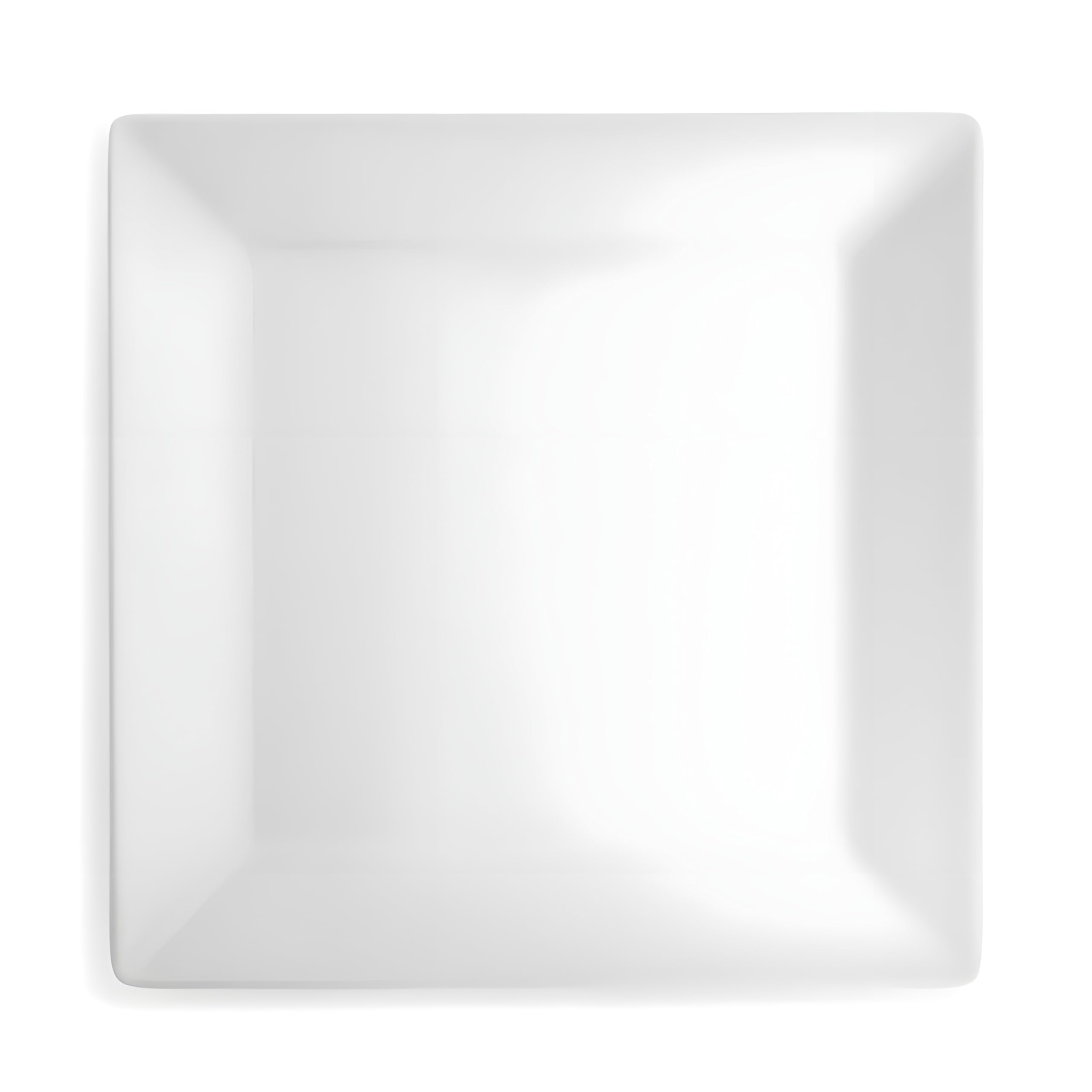 Amazon.com: Q Squared Diamond Square Dinner Plate, 10.5-Inch