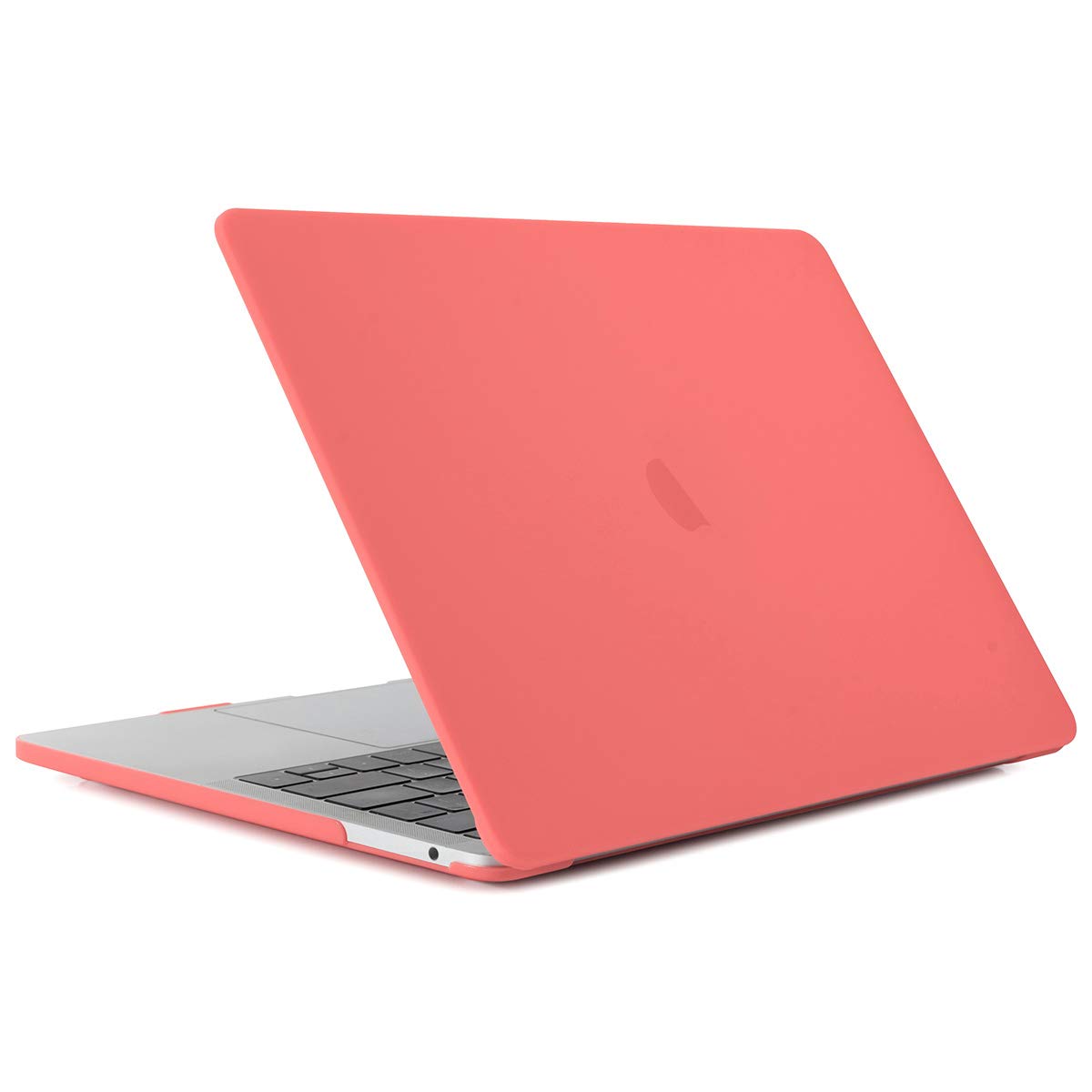ZosakoncUltra-thin Hard Frosted Rugged Shockproof Shell Cover Case for Apple MacBook Pro 13.3 (A1278) Coral Orange