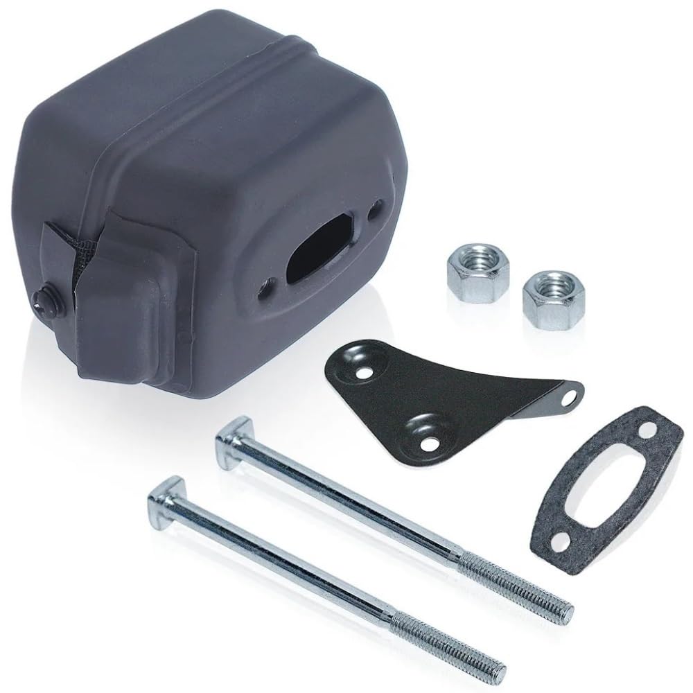 Kit de juntas de tuercas y pernos del soporte de escape del silenciador apto for motosierra H 50 51 55 R 501766605 503218202 537127901
