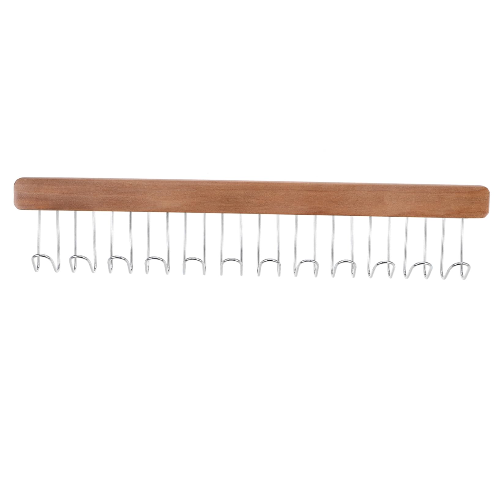 PRETYZOOM Multi-Functional Wooden Hanger for Organizing Bras Belts Scarves and Camisoles Space-Saving Design Hooks for Neat Wardrobe Storage