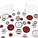 Big Dot of Happiness We Still Do - 40th Wedding Anniversary Giant Circle Confetti - Anniversary Party Decorations - Large Confetti 27 Count