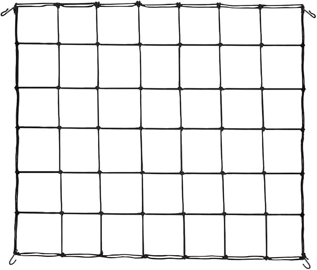 120cm x 120cm 1.2m x 1.2m Plant Support Scrog Net for Grow Tent Universal HEAVY DUTY Elasticated Cord STRECTHY NET Indoor Plant Hydroponic Grow Room Elastic Mesh Garden Trellis Netting Fits All Brands