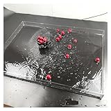 Entretien facile : La vitrine en acrylique est durable et facile à nettoyer. Bien équilibrée et robuste, elle ne bascule pas facilement. Pratique et facile à utiliser, aucun assemblage requis, prête à l'emploi. Exposez vos collections, cosmétiques, fruits, ballons de football, etc. Vous pouvez également y élever des poissons, des animaux de compagnie, etc.