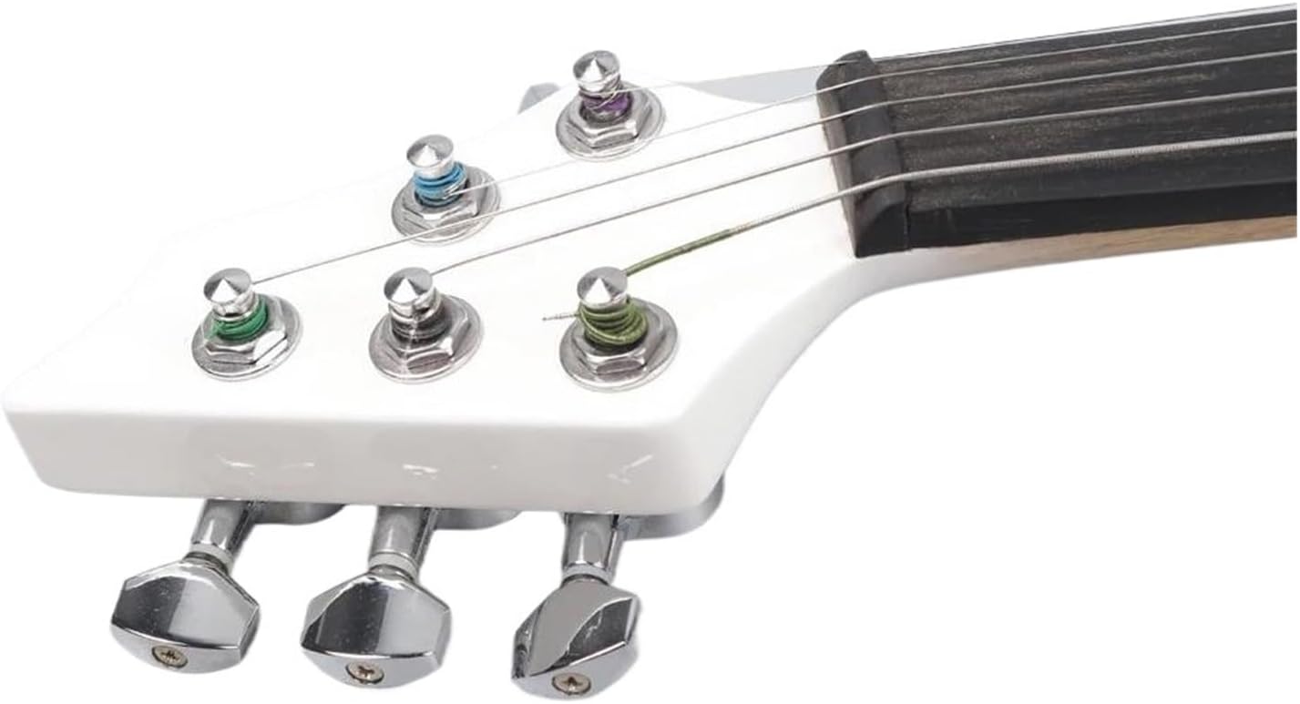 エレクトリックバイオリン ホワイト 本体 エレクトリックバイオリン