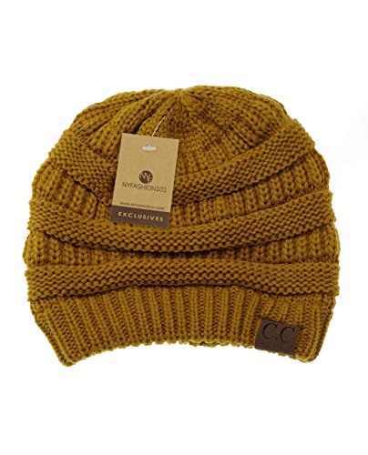 Image of Cambridge Select Thick Slouchy Knit Oversized Beanie Cap Hat