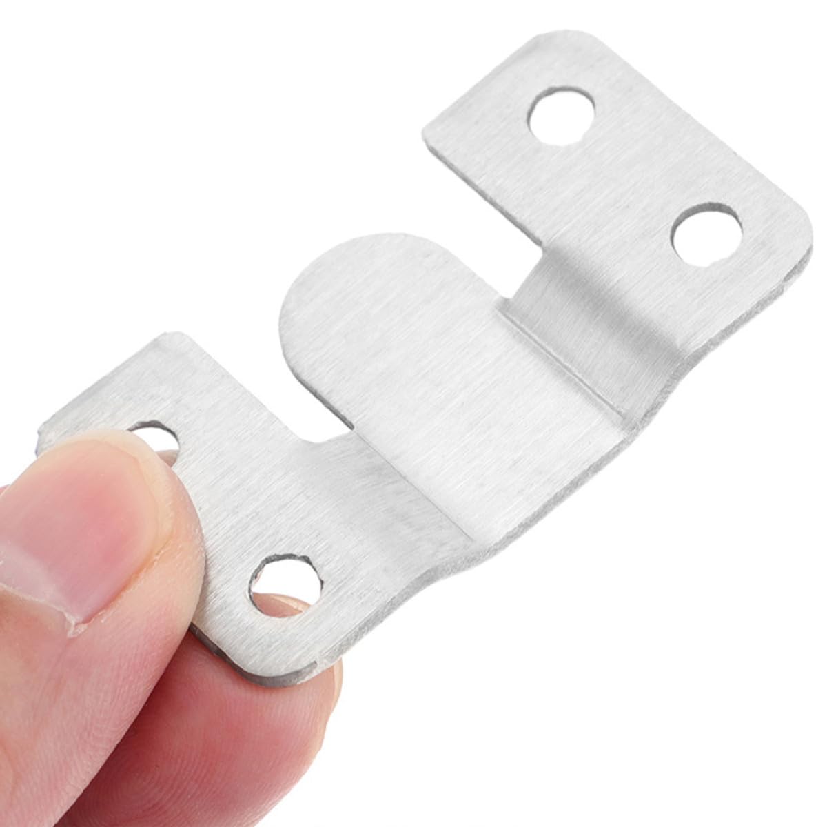 Alipis Ganchos Entrelazados Diseño Simple y Resistente para Colgar Cuadros de Acero Inoxidable para Instalar Espejos 16 Pares y Marcos de Fotos