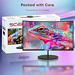Sceptre Curved 27" FHD 1080p 75Hz LED Monitor HDMI VGA Build-In Speakers, EDGE-LESS Metal Black 2019 (C275W-1920RN) - Image 2