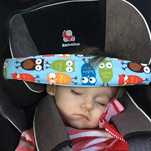 Soporte ajustable para cabeza de bebé para asiento de carro miniatura 2