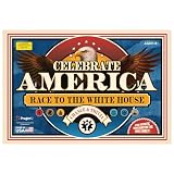 PragerU: Celebrate America - Race to The White House Board Game, USA Trivia Game, America’s 250th Anniversary Edition, Families & Kids 8+, 2+ Players, Made in America