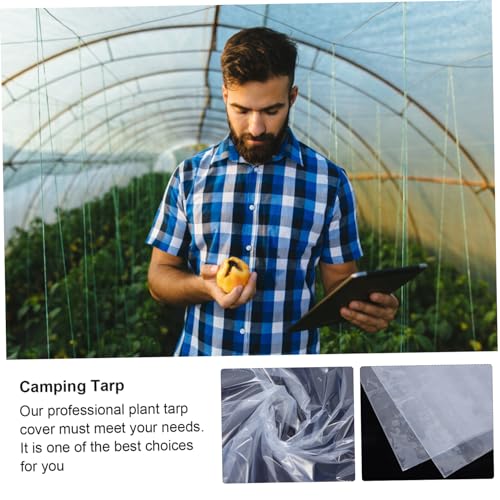 Lona transparente multiusos protectora de productos agrícolas 7