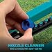 Aqua Joe SJI-OMS16 Indestructible Oscillating Sprinkler with Adjustable Spray and Metal Base, 3600 Sq. Ft. Coverage Max, 70-Foot Distance, and 37.8-Foot Width
