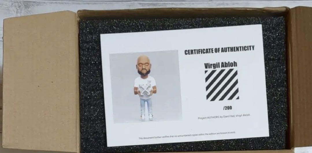 Amazon.co.jp: VIRGIL ABLOH Off White Figure Soft Vinyl : Toys & Games