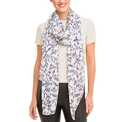 Scarf for Women Lightweight Silk Feel Summer Fall Oblong Fashion Scarves Shawl