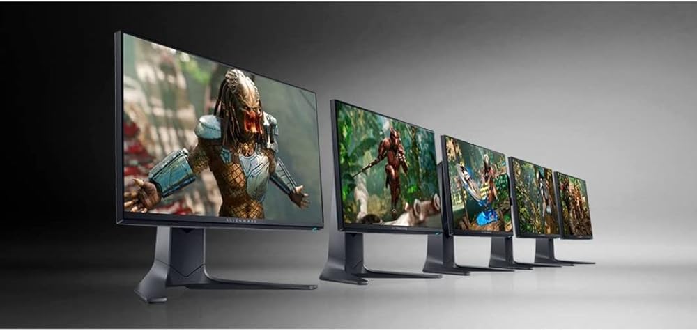 Alienware 25 AW2521HF 24.5 inch Gaming Monitor (Dark) 1ms GtG RT, FHD IPS LED Backlit FHD at 240 Hz Refresh Rate, AMD FreeSync Premium + Nvidia G-SYNC Compatible, Adaptive Sync thumbnail 3